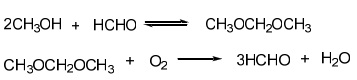 甲缩醛氧化法反应式